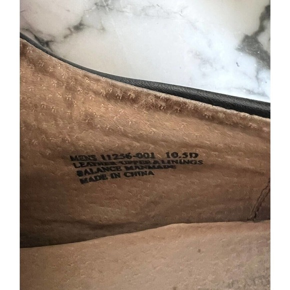 Florsheim Mens Alverson Square Toe Loafer Shoes Size 10.5 Black Leather - Picture 8 of 8